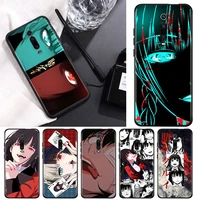 silicone black cover anime kakegurui for xiaomi redmi k40 k30i k30t k30s k20 10x go s2 y2 pro ultra phone case