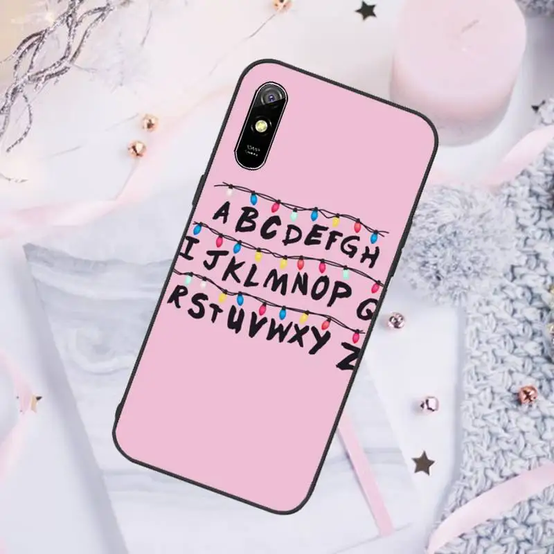 

Stranger Things Christmas Lights Phone Case For Xiaomi Redmi note 7 8 9 pro 8T 9A 9S Mi Note 10 Lite pro