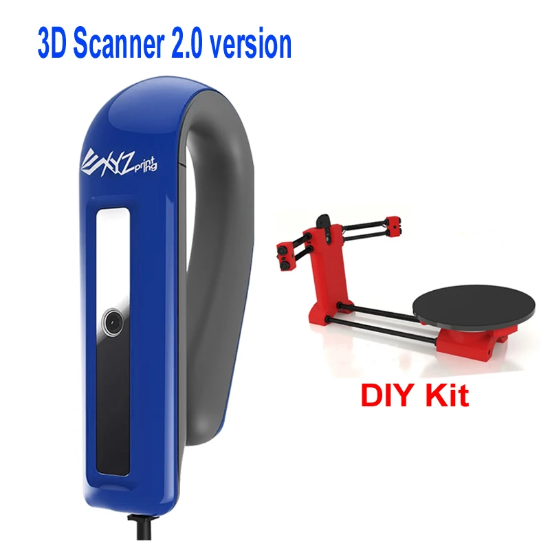 

3D сканер XYZ Print Sense 2, ручной USB-сканер для 3D систем, для проектирования, исследования, обработки предметов и людей