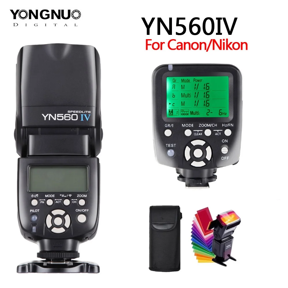 Светодиодная лампа для видеосъемки YONGNUO YN560IV YN560 Характеристическая вязкость