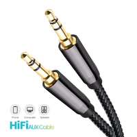 aux cable jack 3 5mm audio cable 3 5 jack speaker extension cable for hifi headphones car guitar amplifier cellphones xiaomi 3m