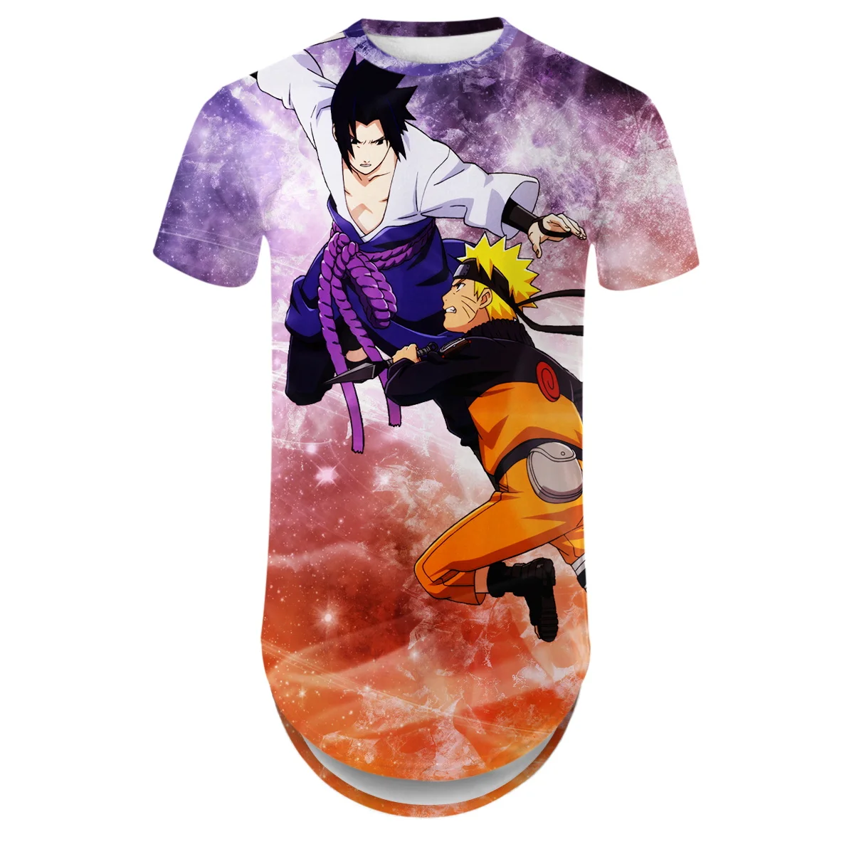 

YOUTHUP New Arrival 3D Printed Ninja Brothers Stylish Short Sleeve Round Hem Casual Tshirt Men Japan Anime Clothes