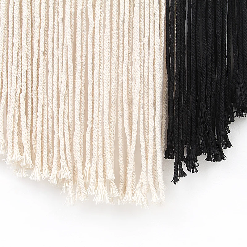 Ручная работа макраме Настенный декор в стиле бохо распределительная коробка с