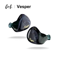 QOA Vesper In-Ear Earphone IEM 1BA+1DD Hybrid Driver Headset DJ Monitor Earbuds With 2 Pin 0.78mm Detachable Cable KINERA YH623