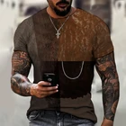 2021 модная летняя Мужская Уличная футболка с компасом и морской таблицей, ретро принт с коротким рукавом и круглым вырезом, брендовая одежда