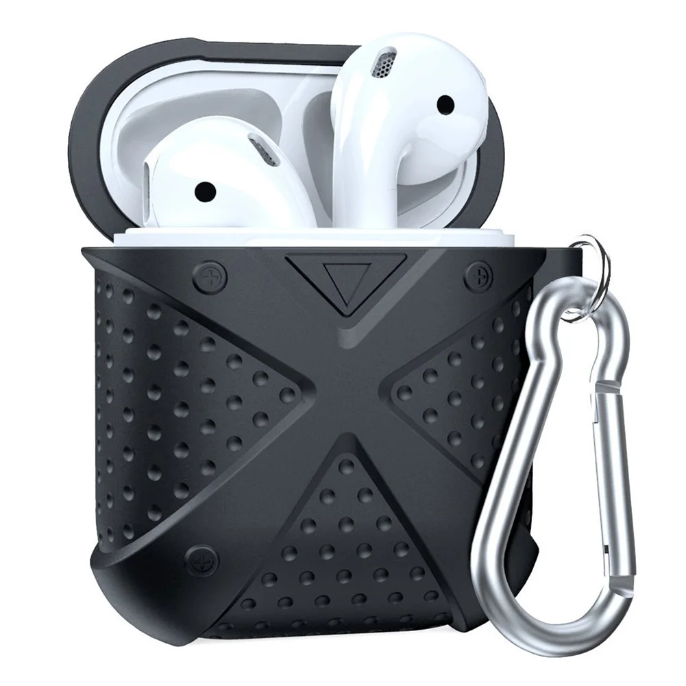 Силиконовый чехол для наушников анти-капля защитная коробка AirPods |