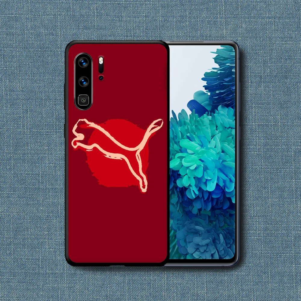 

Puma Fashion Brand Phone Case For Huawei P Mate Smart 10 20 30 40 Lite Z 2019 Pro black Cell 3D Prime Pretty Waterproof Tpu