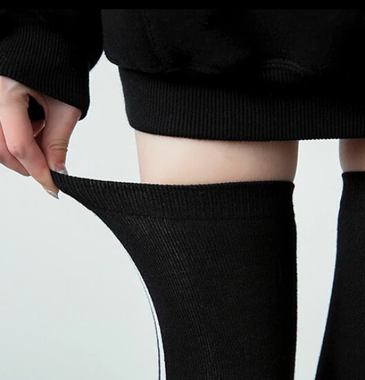 Sexy Ladies Women Girls Striped Star Thigh High OVER the KNEE Socks Sport Long Cotton Stockings | Женская одежда