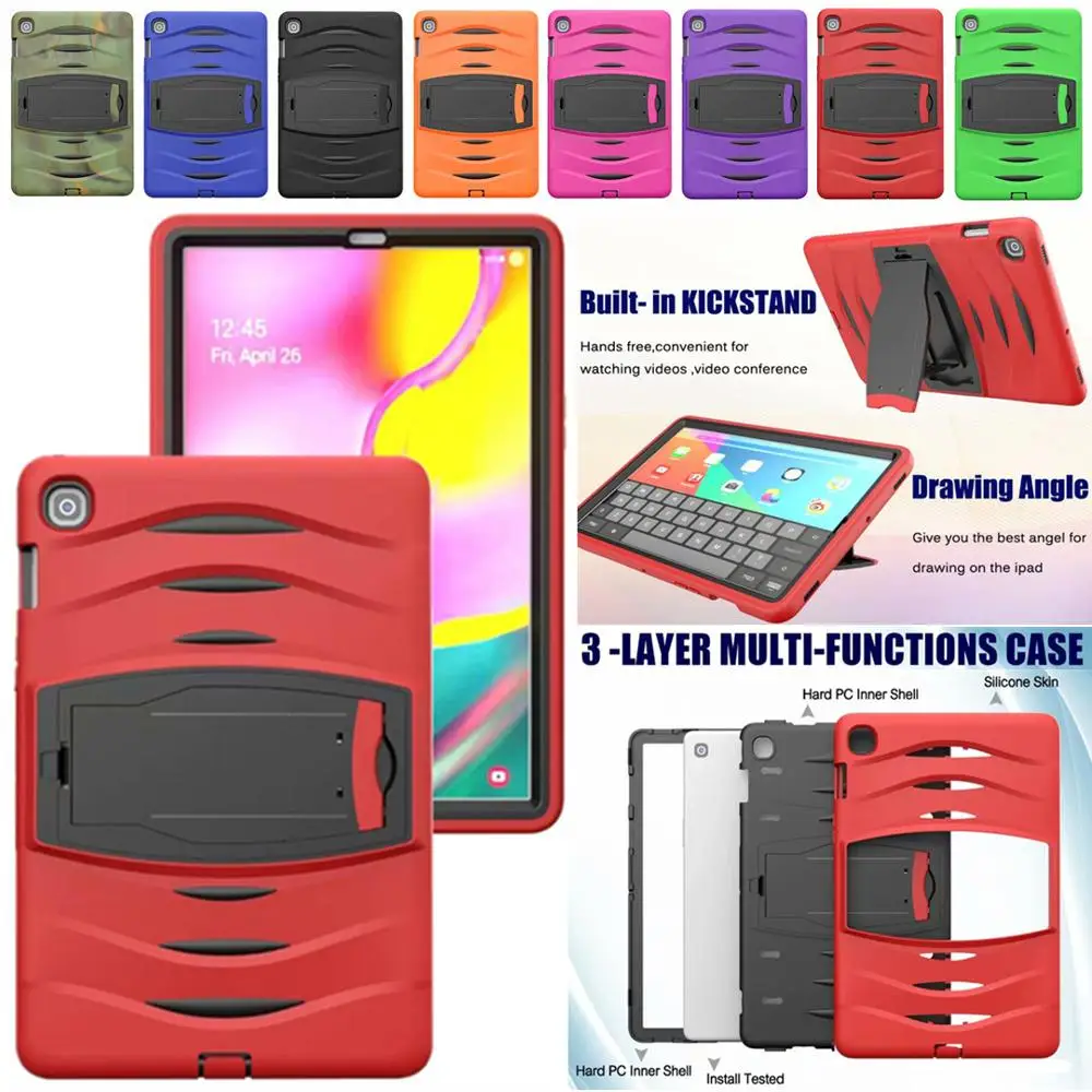 Противоударный чехол для планшета с подставкой и подвеской Samsung Galaxy Tab A 10 1 2019 T510