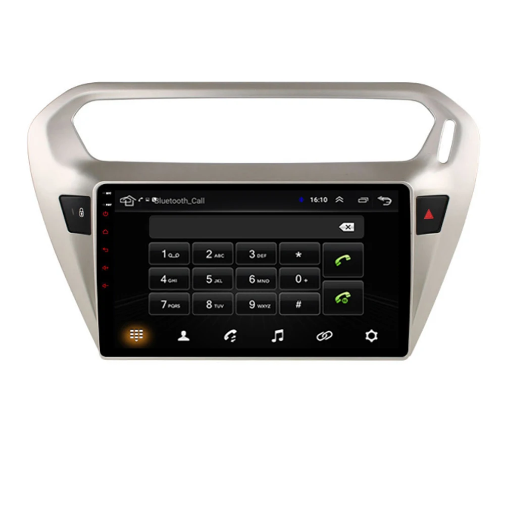 Android 8,1 Автомобильный gps Navi для peugeot 301 Citroen Elysee+ головное устройство плеер Мультимедиа Радио Bluetooth wifi стерео навигация