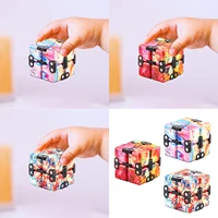 infinity magic cube for children adult decompression square puzzle toys anti stress fidget toy funny hand game relieve stress