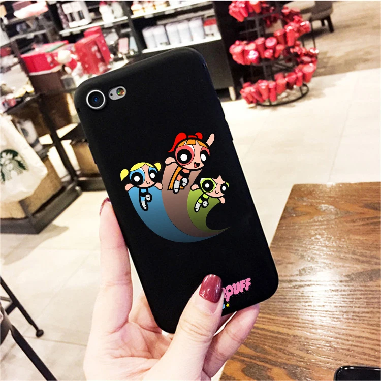 Милый Powerpuff мягкий чехол для телефона ярких цветов для девочек huawei p30 pro p30 lite p20 pro p10 mate 20 p10 lite honor 9 lite