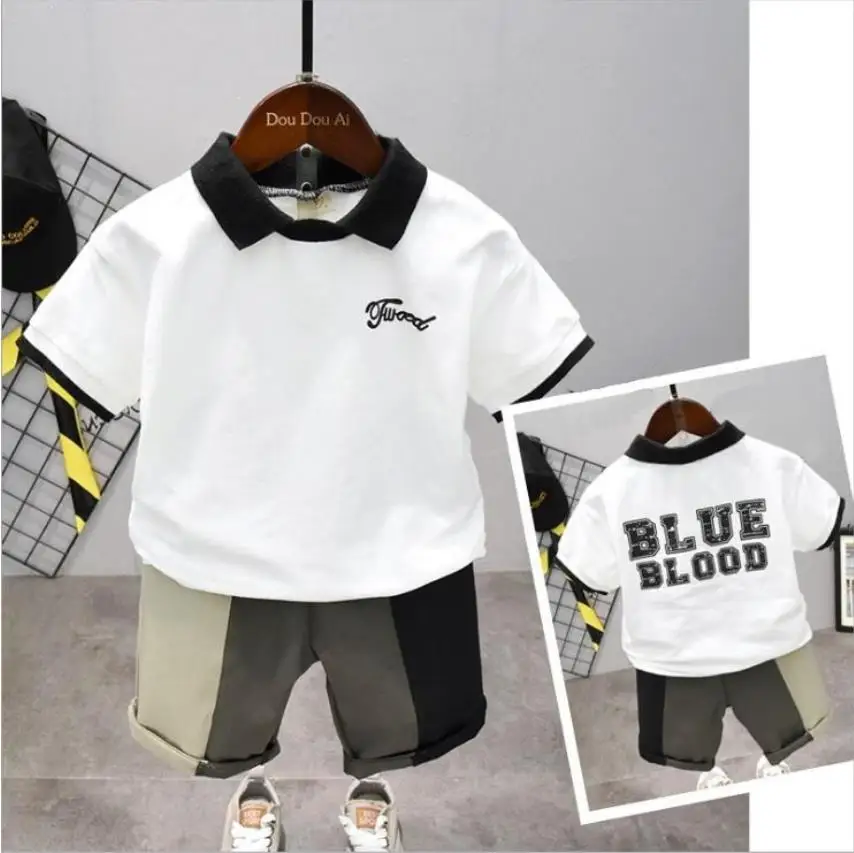 

Children Clothing Summer Spring Toddler Boys Clothes Outfit Suit Kids Clothes Tracksuit For Boys Clothing Sets 2-7 Year