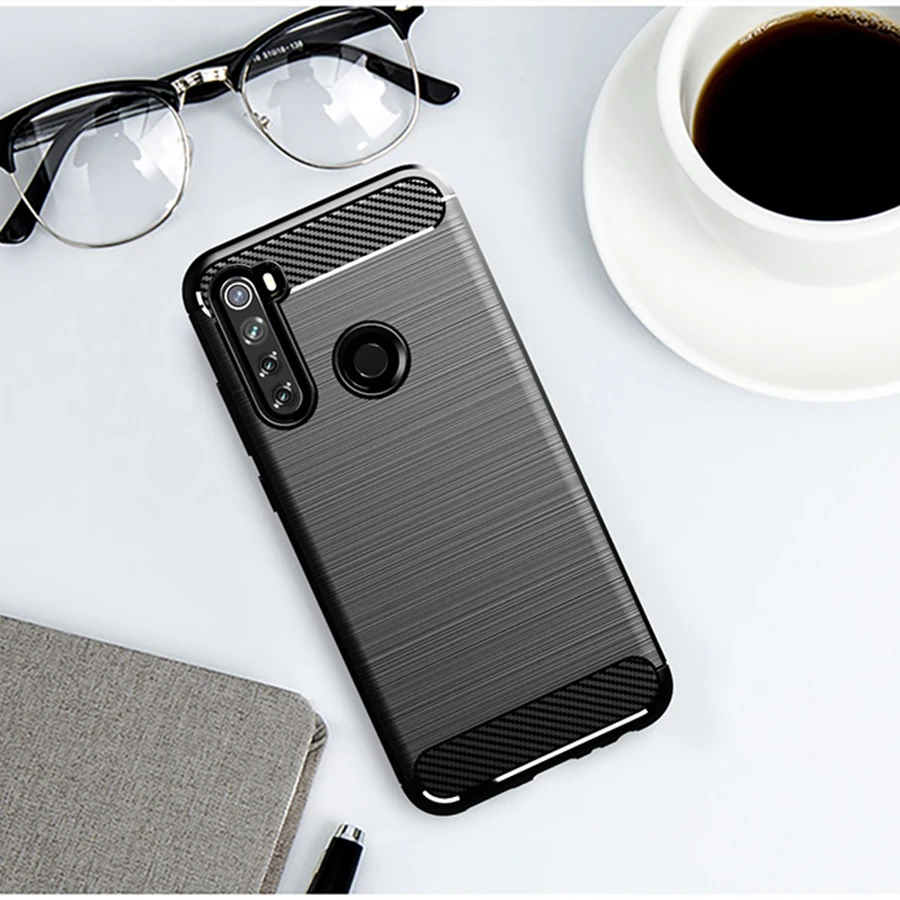Чехол RIJOW для Xiaomi Redmi Note 8 T, чехол Redmi Note8T из углеродного волокна, полностью защитный чехол для телефона Xiomi Redmi Note 8 T, чехол s