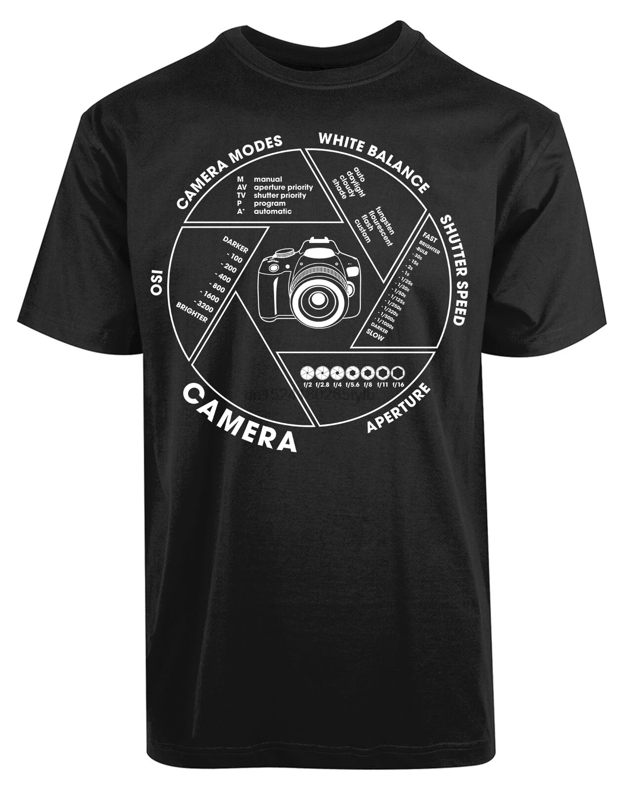 

Camera T-Shirt Photographer Camera Shirt Photography Gift Present Funny