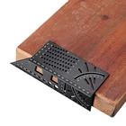 Угломер угловой из алюминиевого сплава, 3d-измеритель угла под углом 45, 90 градусов, линейка для прерывания, маркировки, обрамления, транспортира, деревообработки