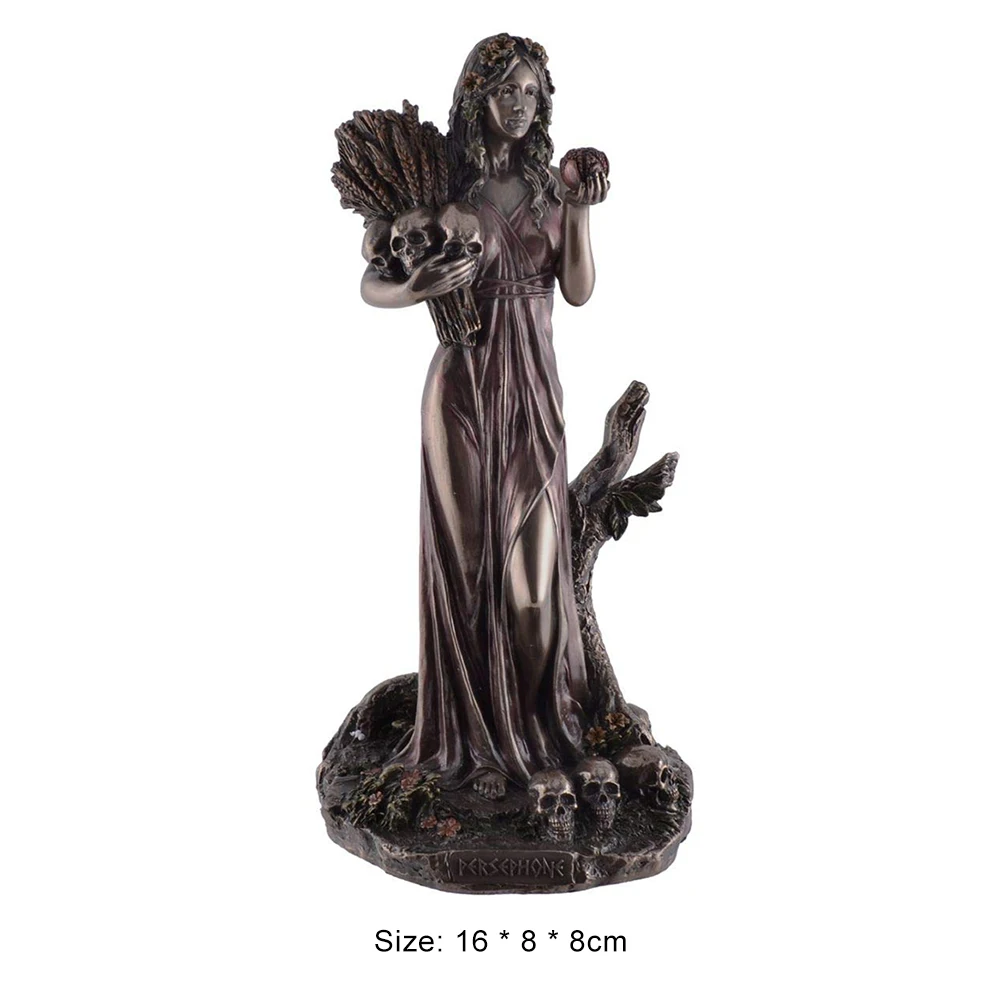 Смола персефона богиня Скульптура арт садовые статуи орнамент домашний Декор
