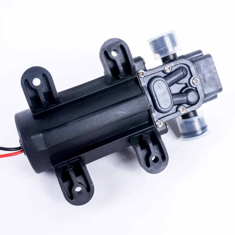 DC 24 V 130PSI 5L/min 60W Электрический водяной насос черный микро высокого давления диафрагма распылитель водяного насоса Автомойка 24 V