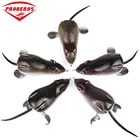 1 шт.лот, 3D глаза, Мягкая приманка для мыши, 17 г, 7 см, приманка для мыши, плавающая, имитация рыболовных снастей, аксессуары для окуня