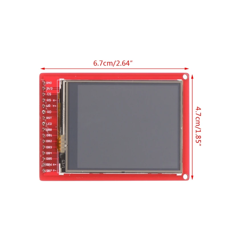2," TFT lcd сенсорный экран коммутационная плата модуль с сенсорной ручкой