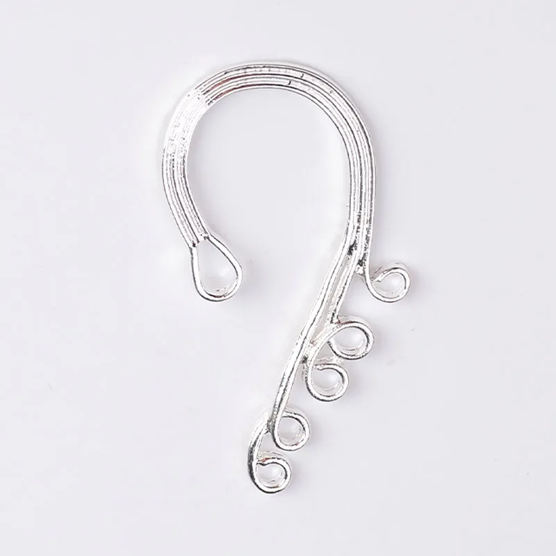 10 PCS 49*23mm Fashion Metal Alloy Gold/KC Gold/Silver Color Connectors Charm For Jewelry Making | Украшения и аксессуары