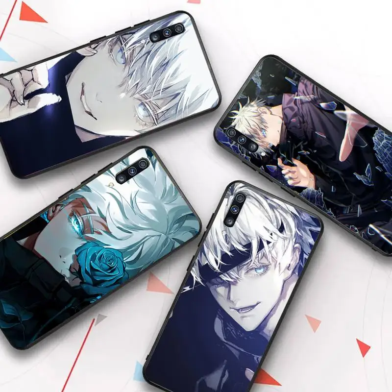 

Jujutsu Kaisen Satoru Gojo Anime Phone Case for Samsung Galaxy A 51 30s a71 Soft Silicone Cover for A21s A70 10 A30