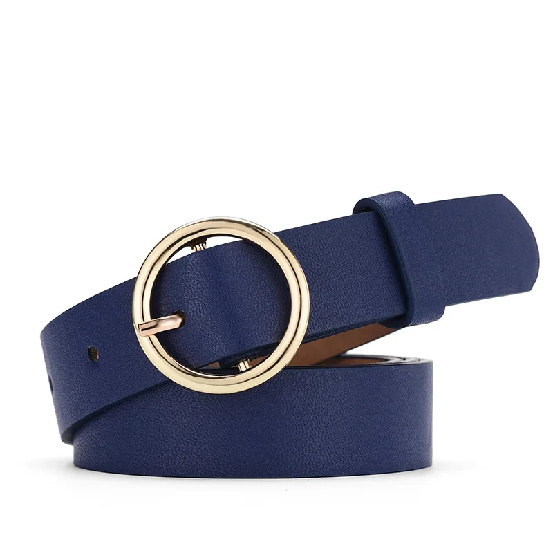 

Luxury Brand Belt Woman Gold Buckle Black Leather Belts for Women Jeans Fashion Ladies Waist Ceinture Femme Waistband 2020