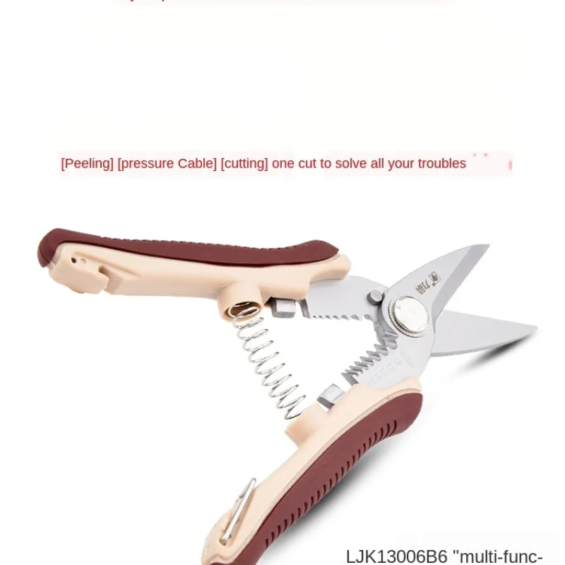 

Multi tool pliers Crimping Pliers 3IN1wire stripper Multi functional cable cutter Tab Non Insulated Terminals Clamp