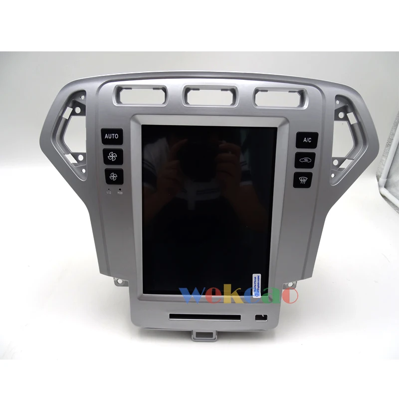

Wekeao Vertical Screen Tesla Style 10.4'' 1 Din Android 9.0 Car Radio GPS Navigation Car Dvd Player For Ford Mondeo 2007-2010 4G