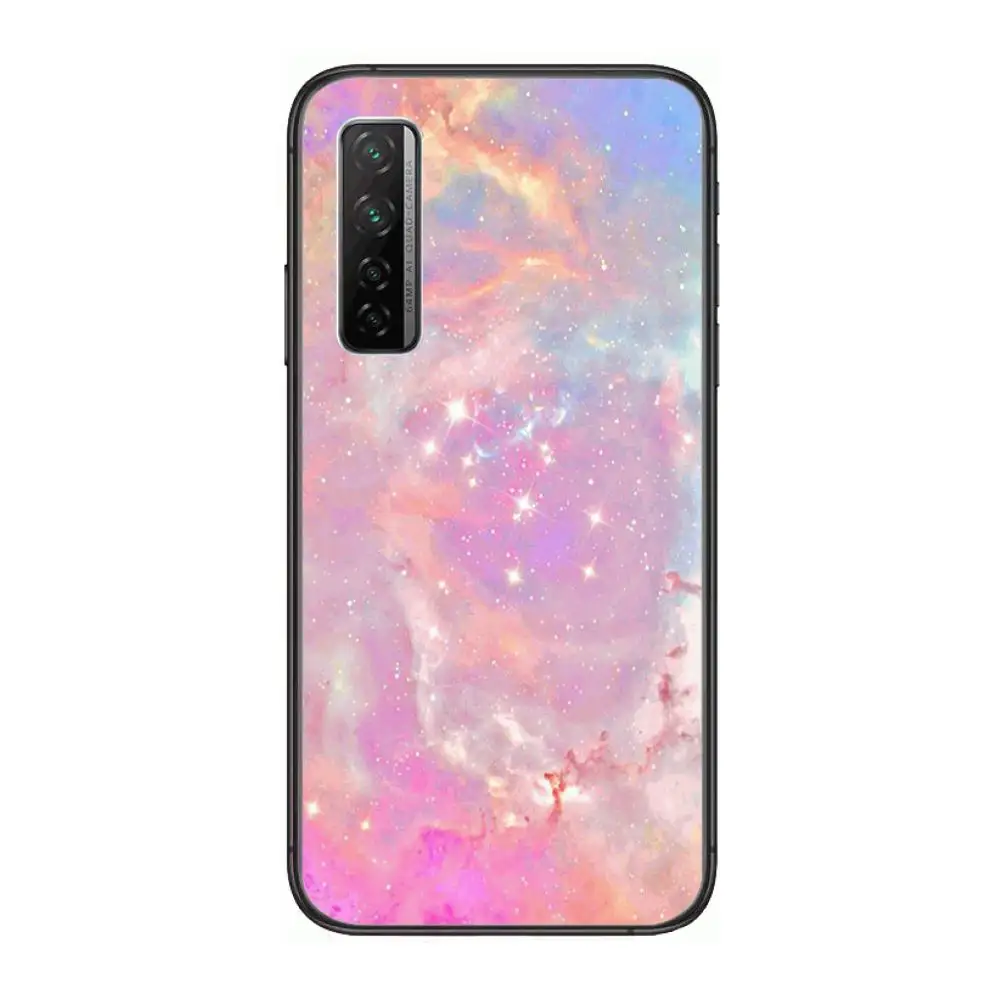 

Shining Fashion Exquisite Phone Case For Huawei Nova 2 3 4 5 6 7 8 SE i E Pro Lite Black Etui Coque Painting Hoesjes comic fash