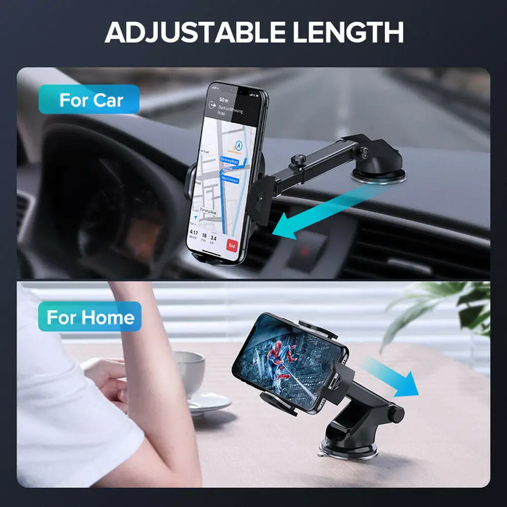 wooden mobile stand Sucker Car Phone Holder Mount Stand GPS Telefon Mobile Cell Support For iPhone 12 11 Pro Max X 7 8 Plus Xiaomi Redmi Huawei mobile phone holder for car