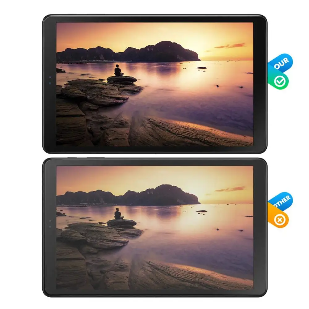 Защитное стекло Tempered с изогнутыми краями 9D для Samsung Galaxy Tab A 10.1 SM-T510 SM-T515 T510 2019 на.