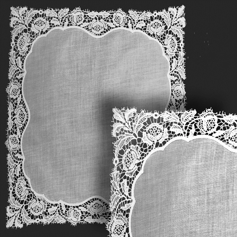 Набор из 12 классические платки 100% хлопок для женщин Свадебные стильные вышитые кружевные платочки полотенце в винтажном стиле платок 30x30cm от AliExpress RU&CIS NEW