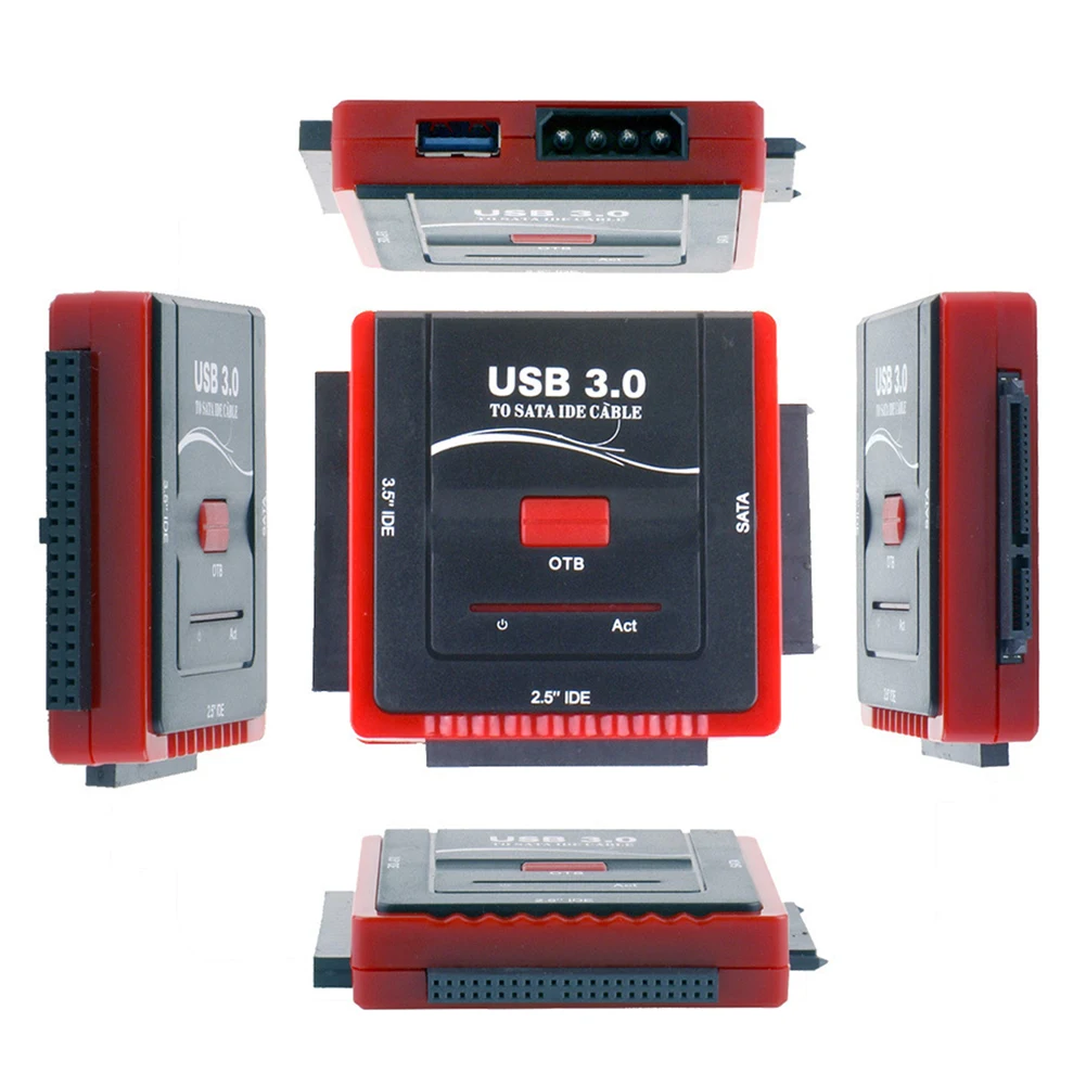 USB 3 0 2 к IDE SATA адаптер для 5/3 5 дюйма внешний жесткий диск HDD SSD конвертер передачи