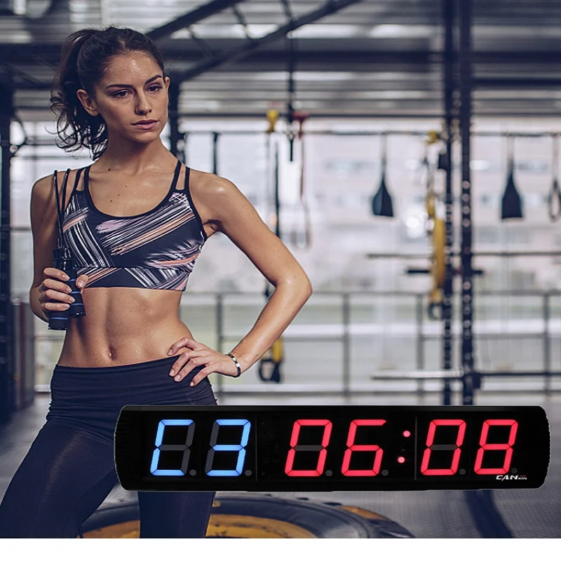 [Ganxin] " shenzhen тренировки таймер Тренажерный Зал Таймер crossfit интервальные часы фитнес аксессуары