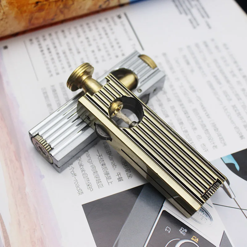 Шлифовальный круг металлическая винтажная зажигалка с кремнем керосиновая