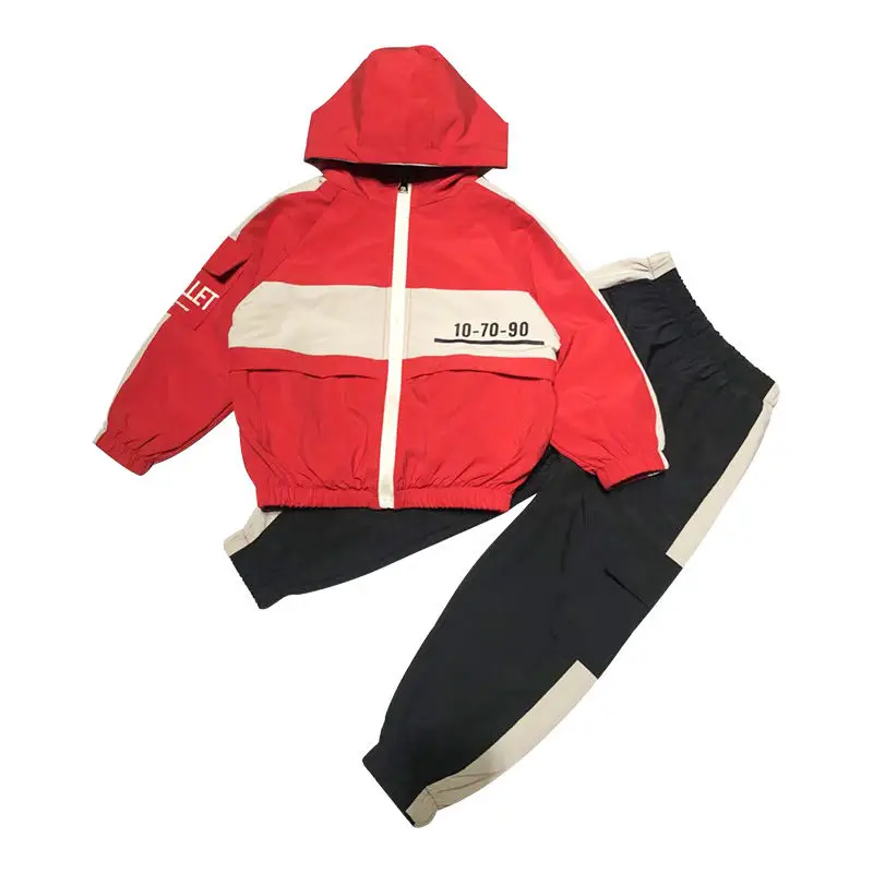 

Children's clothing boy spring suit 2020 new middle-aged boy spring and autumn sports style Korean two-piece suit