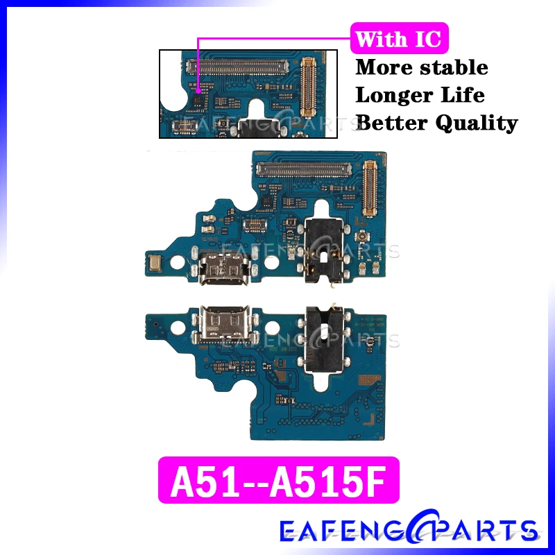 

10 pcs/lot Micro USB A015F A21S A715F Charger Port Flex Cable Microphone A315F Charging Board For Samsung A415F A515F A217F
