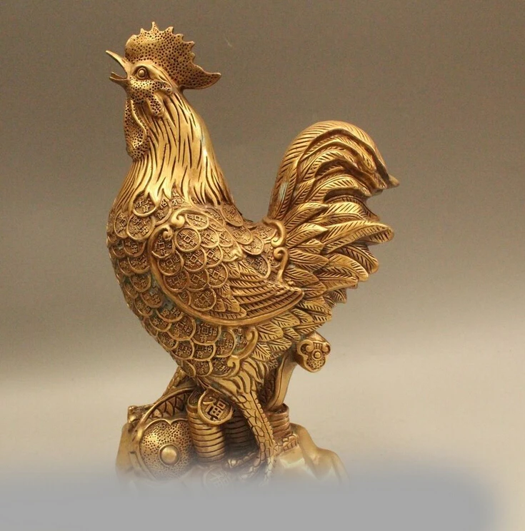 Латунная статуя фэн-шуй в китайском народном стиле 726 ++++++ на удачу богатство