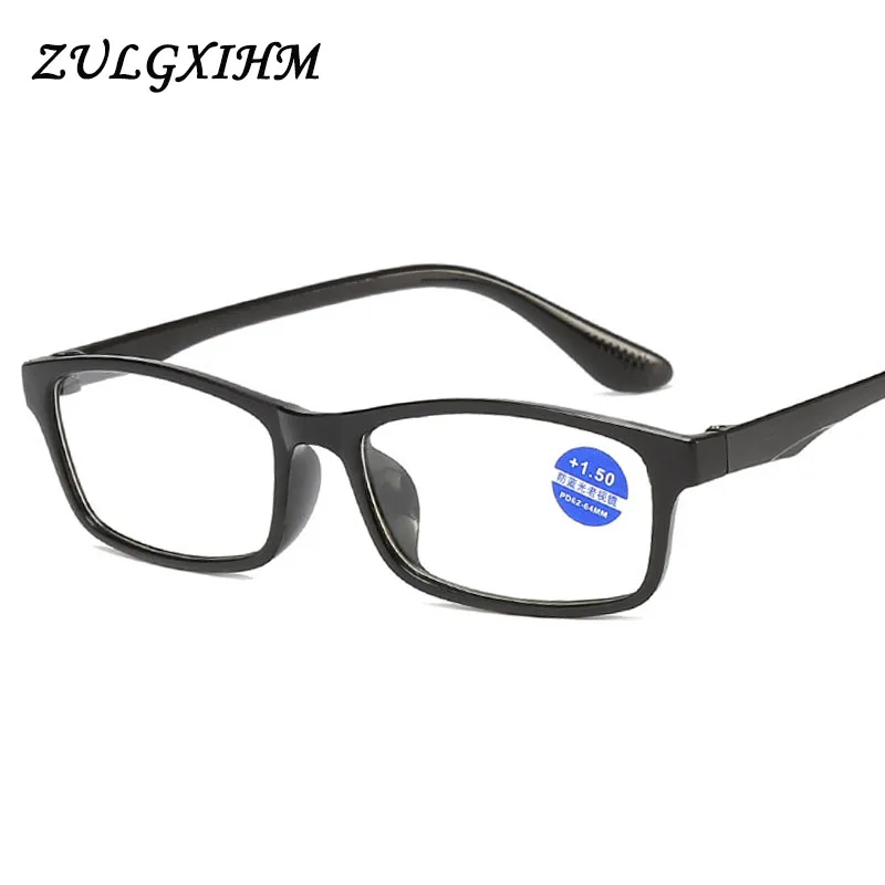 Новинка TR90 Ультра светильник для женщин и мужчин очки чтения Ретро прозрачные