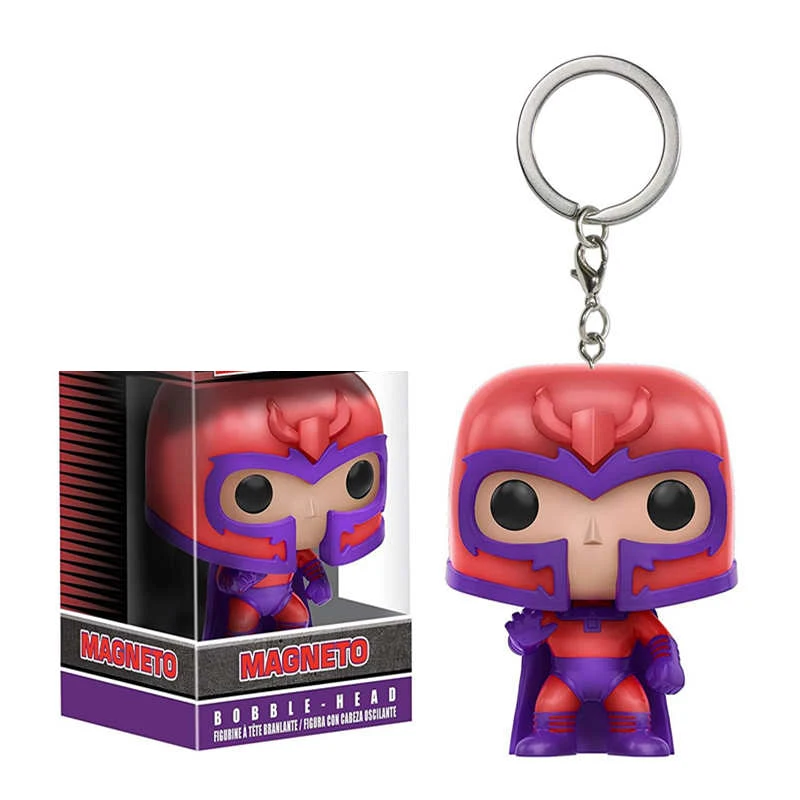 Funko X Men истоки: Росомаха и Магнето милый брелок экшн фигурка Коллекционная модель