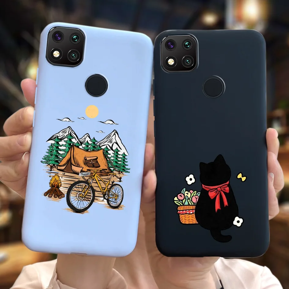Чехол для Xiaomi Redmi 9C чехол Redmi9C 9 C NFC 2020 телефона противоударный бампер мягкий