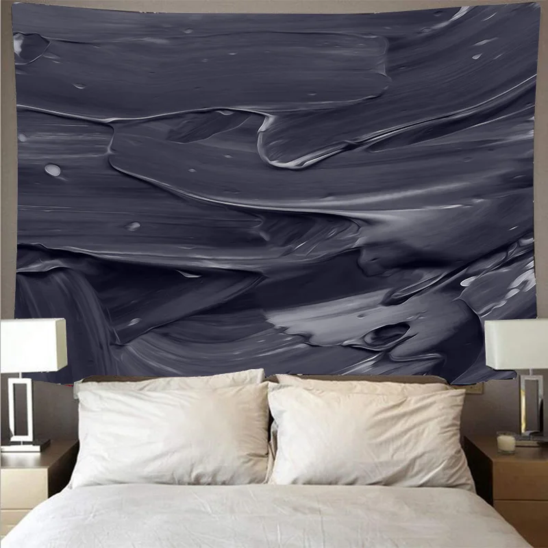 Загадочный разноцветный разукрашеный тканевые обои Большой wall art