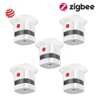 HEIMAN беспроводной умный противопожарный датчик дыма Zigbee датчик умного дома s 2,4 ГГц Высокая чувствительность Встроенная батарея