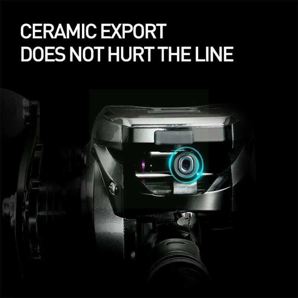 

New Metal Electronic Fishing Reel Counter Digital Display Ratio Speed New High Raft Fish Profile Line Reel Universal Baitca U5t4