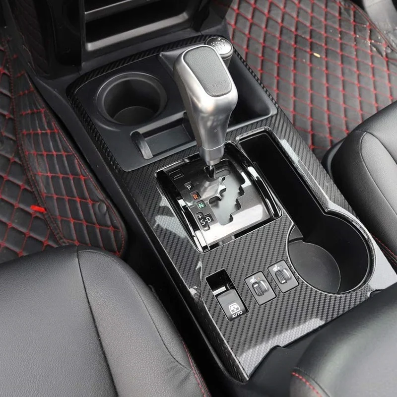 Шестерни переключения Панель украшения отделка рамка для 2010 2019 Toyota 4runner узор из