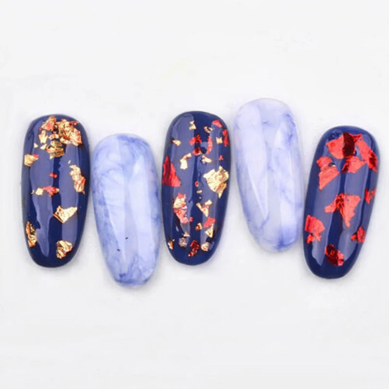 100 шт./10 сусальное золото имитация золотого и серебряного цвета Медь бумага из