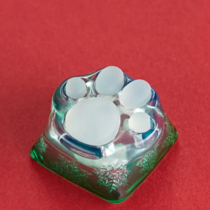 

3D Resin -Cat Paws Color Pad Mechanical Keyboard KeyCaps for cherry MX Switches N84A