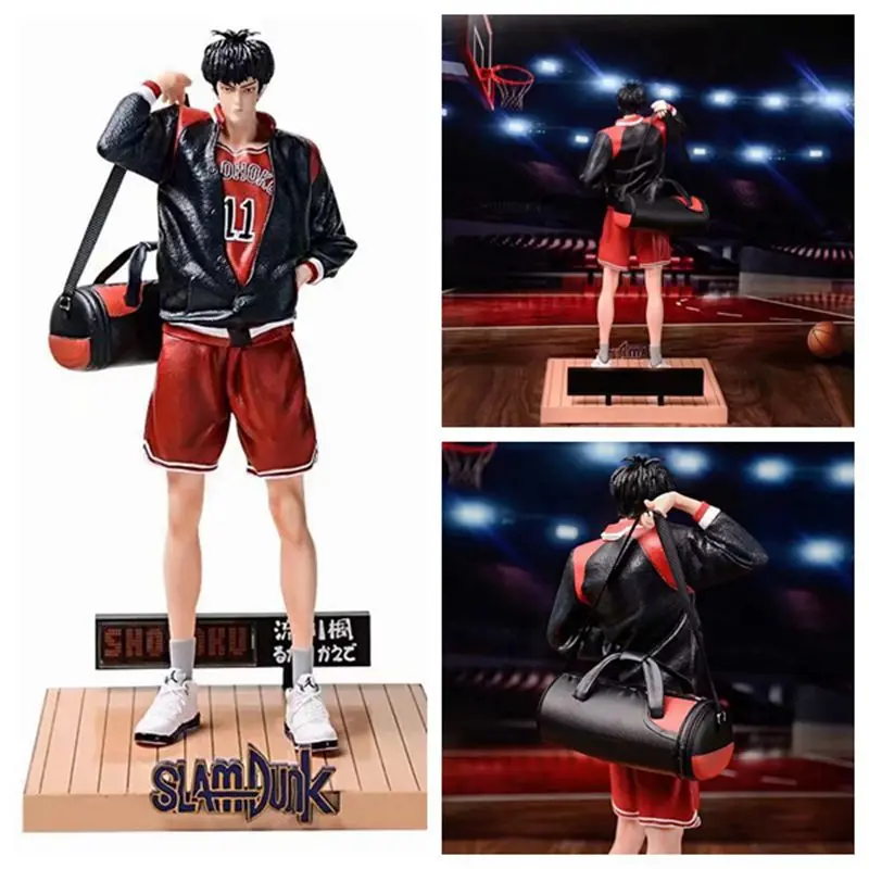 Горячая аниме фигурка 32 см SLAM DUNK Rukawa SD сцены ПВХ модель игрушки подарок|Игровые