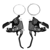 50 hot sale ef51 8 thumb shifter trigger handle 3x8 speed aluminum alloy ergonomic speed shifter for mountain bike